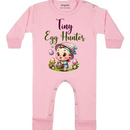 Arvesa Tiny Egg Hunter Printed Bodysuit-48
