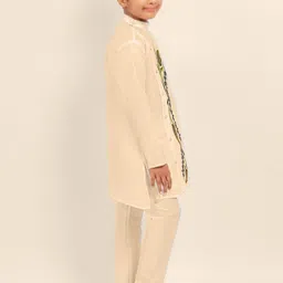 DEVOILER Boys Ethnic Motifs Printed Kurta image 3