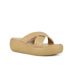 Inc 5 Women Textured Open Toe Wedge Heel Sandals-image-90
