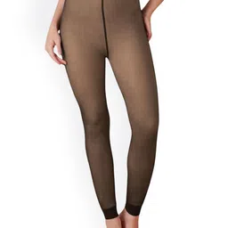 Sizi Women High Rise Stretchable Thermal Bottom-image-23