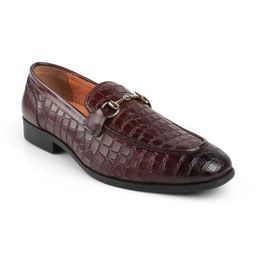 Tresmode Reden Cognac Men Leather Loafers-image-0
