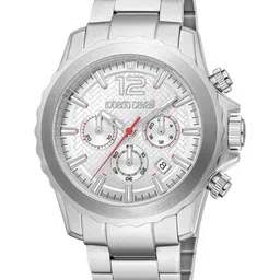 Roberto Cavalli Men Embellished Dial & Stainless Steel Straps Analogue Watch RC5G130M0055-picture-21