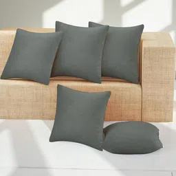 IVAZA Unisex Grey Cushion Covers-image-76