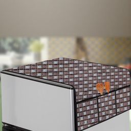 The Furnishing Tree Multi Plastic Refrigerator Cover-image-10