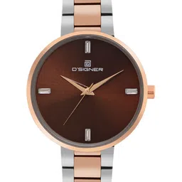 D'SIGNER Women Stainless Steel Bracelet Style Straps Analogue Watch 794RTM.9L-picture-0