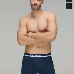 AMUL COMFY Pack of 4 Cotton Trunks - AC-LPTROE-MULTI-XS-4PC-picture-43