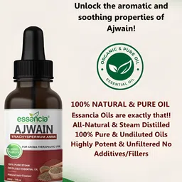 essancia Ajwain Essential Oil for Aromatherapy & calmness - 30ml image 4