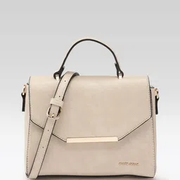Allen Solly Solid Structured Satchel-picture-19
