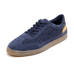 RARE RABBIT Men Colourblocked Suede Sneakers-image-80