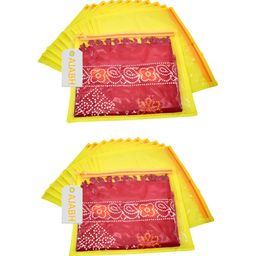 Ajabh Yellow Set of 6 Regular Multi-Utility Organisers-8
