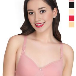 Liigne Women Cut and Sew Full Coverage Bra-image-42