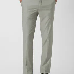 Van Heusen Men Mid-Rise Slim Fit Formal Trousers-image-79