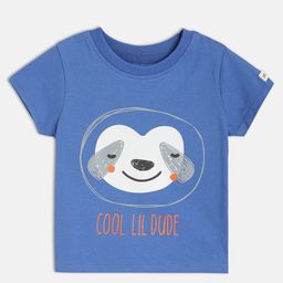 MINI KLUB Boys Graphic Printed Round Neck Cotton T-shirt-17