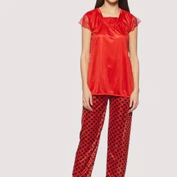 Fabme Women Printed Night suit-image-32