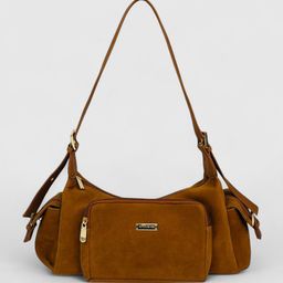 ATTAACHE ACCESSORIES Women Solid Structured Shoulder Bag-image-8
