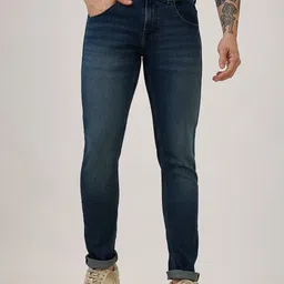 SPYKAR Men Slim Fit Low-Rise Heavy Fade Jeans-picture-37