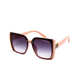 HASHTAG EYEWEAR Unisex Square Sunglasses with UV Protected Lens 58013_C6-image-6