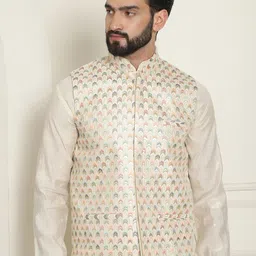 SOJANYA LUXE Embroidered Nehru Jackets-picture-29