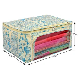 Kuber Industries Cream-Coloured Set of 3 Regular Drawer Organiser Organisers image 5