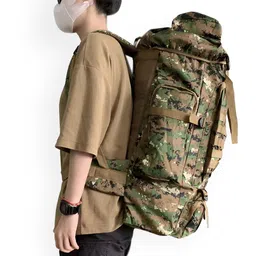 NFI essentials Printed Waterproof Large Rucksack image 5