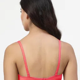 LILY dapyklis Full Coverage Lightly Padded Non-Wired Back Closure T-shirt Bra image 4