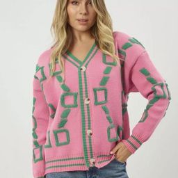 LULU & SKY Women Cardigan with Embroidered Detail-image-75