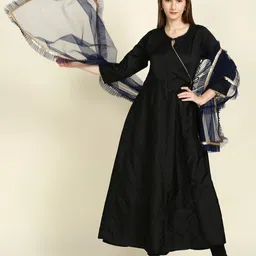 Dupatta Bazaar Ruffle and Lace Embellished Border Dupatta image 2
