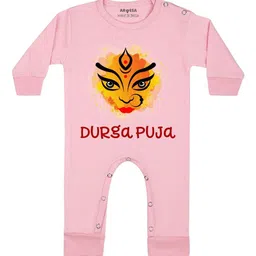 Arvesa My First Navratri Printed Bodysuit-20