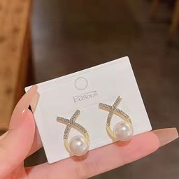 FashionAmora Women Gold Earrings-picture-6