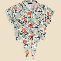 Allen Solly Junior Floral Print Cotton Top-image-27