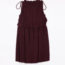 Allen Solly Junior Girls Sleeveless Blouson Dress-picture-29