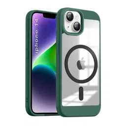 Luxury Kase Unisex iPhone 14 Shockproof Transparent Clear Hard Back Cover Case-image-85
