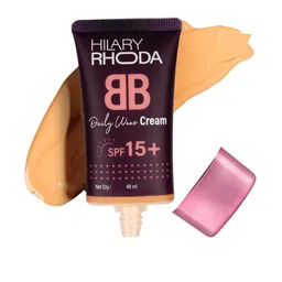 Hilary Rhoda BB Daily Wear Cream With SPF 15 & Jojoba Oil - 40 ml - Fair Ivory - 2-55