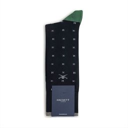 HACKETT LONDON Men H Printed Calf Length Cotton Socks-image-96