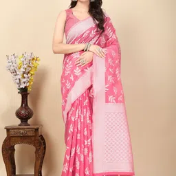 J 6 DESIGNER Woven Design Ethnic Motifs Banarasi Saree-picture-19