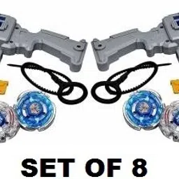 4D Metal Beyblade Set| Beyblade set of 8| Spinning tops| Beyblade launcher handle 8 in 1-34