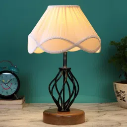 new era Wood Off-White Table Lamp-picture-16
