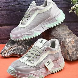 LAVISTA Women Mesh Walking Non-Marking Shoes-image-8
