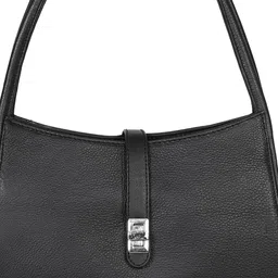 Celtic Textured Leather Structured Shoulder Bag image 5