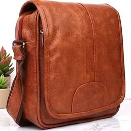 Kastner Unisex Textured Messenger Bag-image-43