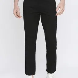 Basics Men Slim Fit Trousers-image-93
