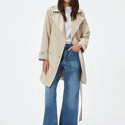 Koton Women Striped Longline Tailored Jacket-picture-36