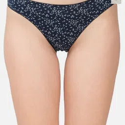 Carlton London Pack Of 2 Printed Assorted Low-Rise Bikini Brief + CL-BK-P-ASSOT2-PO2-23