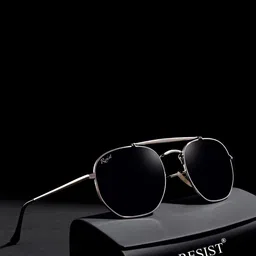RESIST EYEWEAR Unisex Square Sunglasses with UV Protected Lens-28
