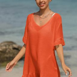 StyleCast Women V-Neck A-Line Dress-image-40