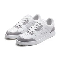 RARE RABBIT Men Colourblocked Leather Sneakers-image-15