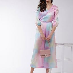 Zima Leto Women Organic Cotton Printed Culotte Jumpsuit-picture-42