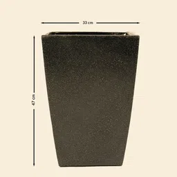 TRUSTBASKET Gardenglow Black Printed Planter image 5