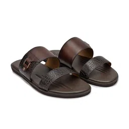 ROSSO BRUNELLO Men Slip-On Comfort Leather Sandals-picture-46
