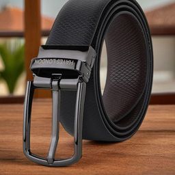 Hayes London Men Leather Reversible Formal Belt-image-56